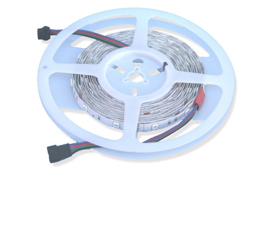 RGB LED Strip (12V, Indoor, Single Density, 16'4" Reel) - LiteControls