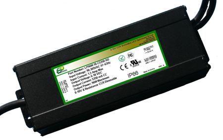 LP Series 96 Watt AC/DC LED Driver (Constant Voltage, UL Recognized) - LiteControls