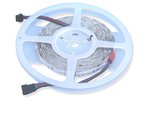 RGB LED Strip (24V, Indoor, Single Density, 16'4" Reel) - LiteControls